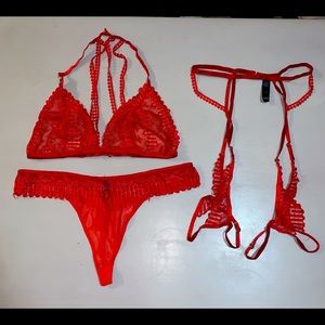 ASOS and Fashion Nova Lingerie Sets, Size XL